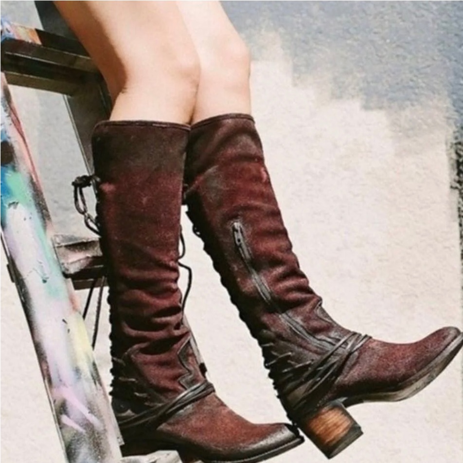 Freebird By Steven Coal Boot. Size 8. Burgundy